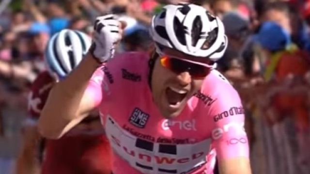 Tom Dumoulin, campione in carica del Giro d'Italia