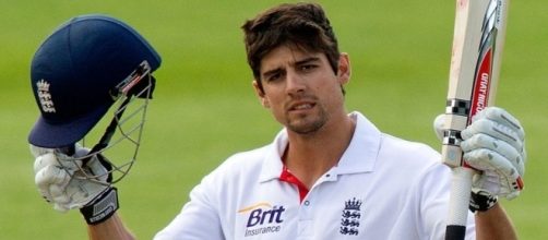 Alastair Cook after scoring one of 30 test match hundreds - Stabroek News