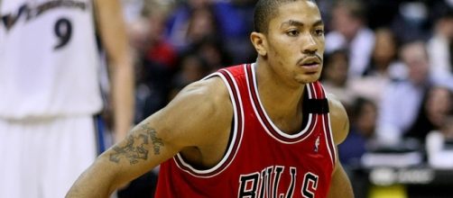 Derrick Rose/ photo by Keith Allison via Flickr