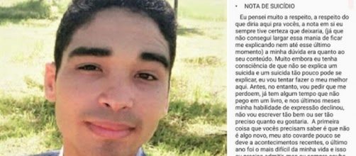 Mais um caso de suic&iacute;dio anunciado atrav&eacute;s das redes sociais