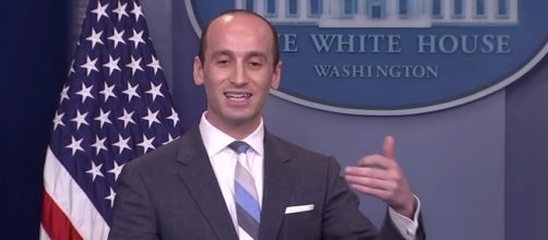 Stephen Miller at the White House, via YouTube