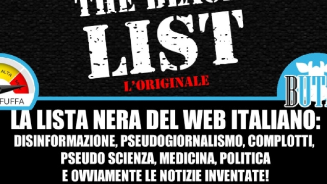 BUTAC &ndash; Bufale un tanto al chilo The Black List - BUTAC - Bufale ... - butac.it