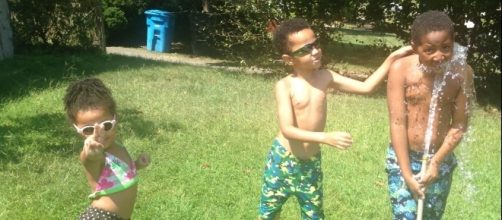 Jayla, Drevion and Tyrique Bowles. [Image via Cheryl Preston]