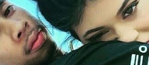 Kylie Jenner and Tyga social network post