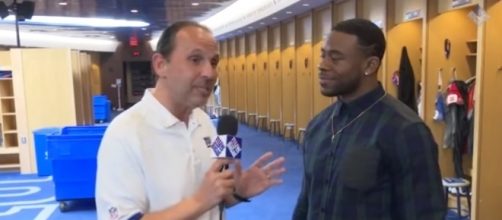 Shaun Draughn (right) - Jimmie Johnson via YouTube (https://www.youtube.com/watch?v=ioCc67yNwvw)