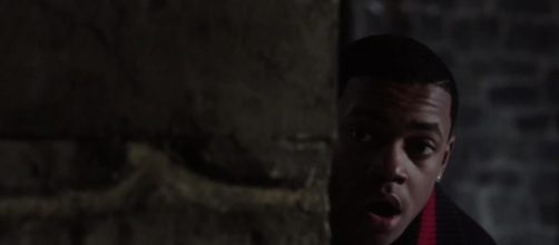 Tariq's shock at what he'd witnessed. (via STARZ)