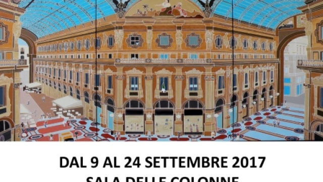 Locandina mostra di Sandro Borroni