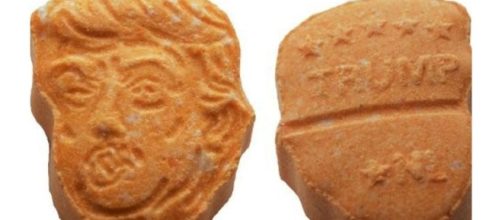 German police seize 5,000 ecstasy pills in the likeness of U.S. President Donald Trump [Image: Osnabr&uuml;ck Police]