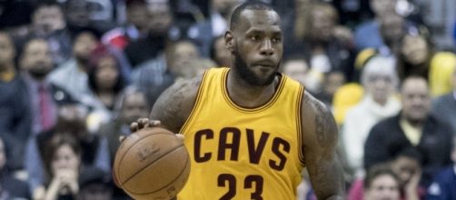 LeBron James of the Cleveland Cavaliers in action against the Washington Wizards during a game - Keith Allison via Flickr