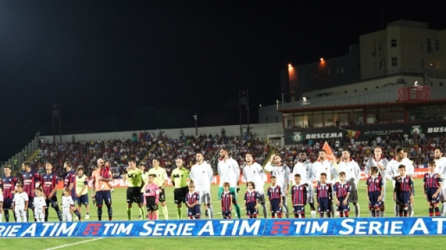 La formazione del Crotone contro il Milan