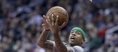Isaiah Thomas had an MVP-like campaign last season, averaging 28.9 points and 5.9 assists -- Keith Allison via WikiCommons
