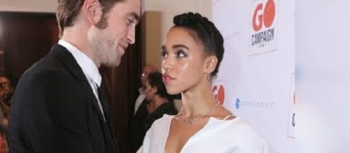 Robert Pattinson, FKA Twigs - Image via YouTube/Hollywood Now