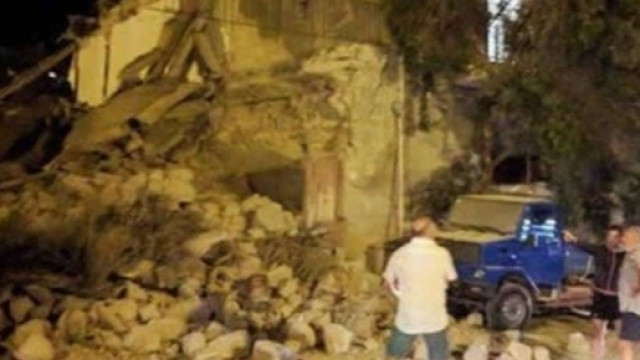 Uno scatto del terremoto avvenuto a Ischia (Fonte 3B Meteo)