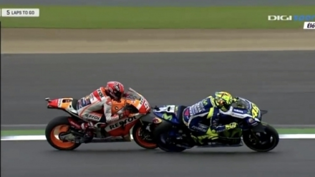 Valentino Rossi e Marc Marquez