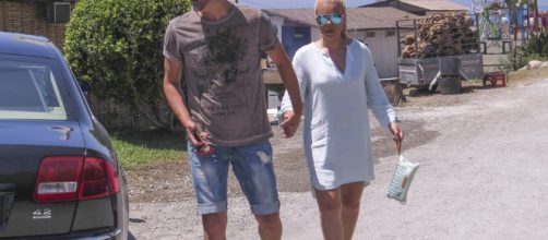 Jesul&iacute;n de Ubrique y Mar&iacute;a Jos&eacute; Campanario, juntos.