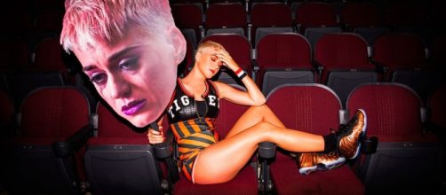 La cantante Katy Perry en el Behind the Scenes de su v&iacute;deo "Swish Swish" (v&iacute;a - Google)