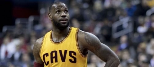 LeBron James talks about jersey burining. Image Credit: Keith Allison / Flickr