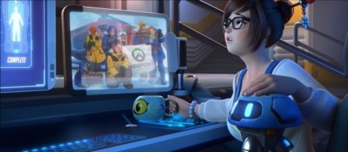 Overwatch 'Rise and Shine' features Mei. [Image via YouTube/PlayOverwatch]