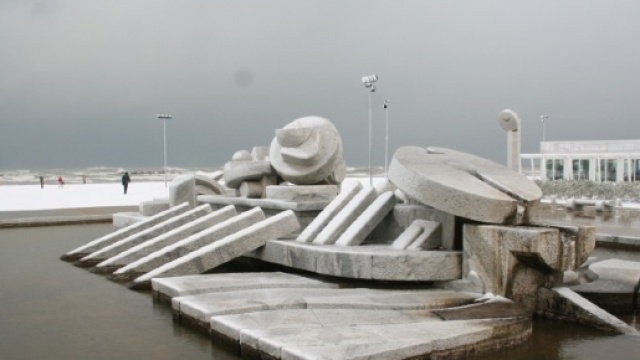 La Fontana 'La Nave' del Maestro Pietro Cascella