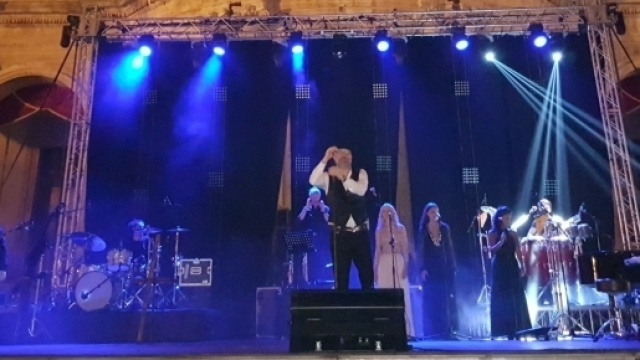 Mario Biondi nel concerto di Noto