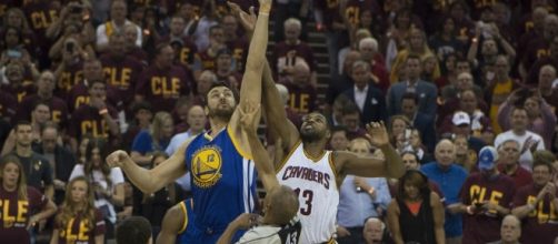 Andrew Bogut is one of the big men who played for NBA champion teams who are still unsigned - Ash Carter via Wikimedia Commons