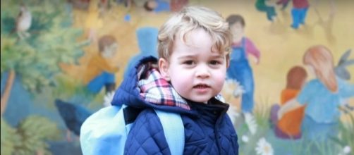 Prince George attending nursery school- (YouTube/ABC News)