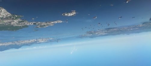 R&iacute;o de Janeiro vista a&eacute;rea, Brasil