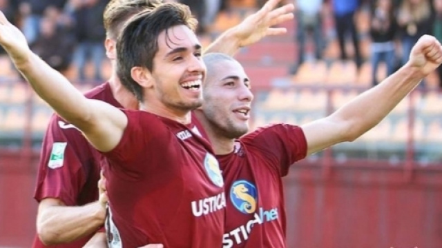 Igor Coronado e Nicola Citro con la maglia del Trapani (ph.trapanicalcio.it)