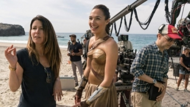 Patty Jenkins e Gal Gadot in Wonder Woman