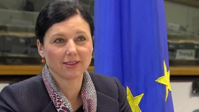 Věra Jourov&aacute;, commissario europeo per la Giustizia