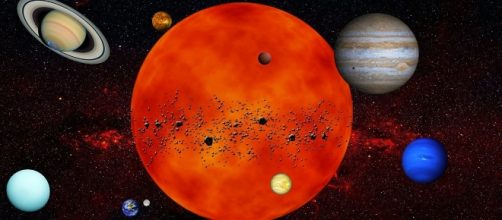 A new study suggests that rains in Neptune and Uranus are in soild diamonds. Image Source: Pixabay