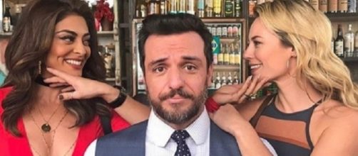 Atores de 'A For&ccedil;a do Querer' sugerem final com tri&acirc;ngulo amoroso entre Caio, Jeiza e Bibi