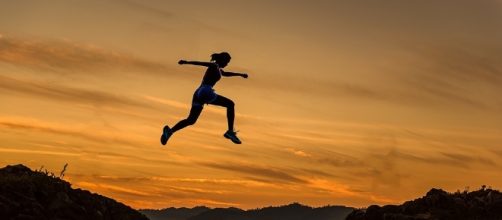 Leap of faith. Image via Pixabay