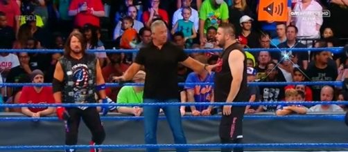 Shane McMahon announces a United States championship match Image credits - Youtube/WLive