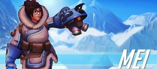 'Overwatch' Mei out of bounds/enemy spawn wall glitch discovered!(TaipeiKindom/YouTube Screenshot)