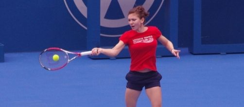 Simona Halep of Romania (Wikimedia Commons/NAPARAZZI)
