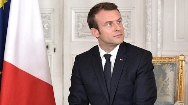 Il presidente francese Emmanuel Macron
