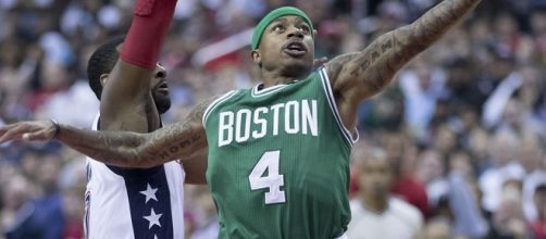 Isaiah Thomas/ photo by Keith Allison via Flickr