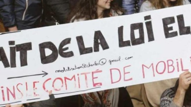 Les fran&ccedil;ais manifestent contre la loi Travail