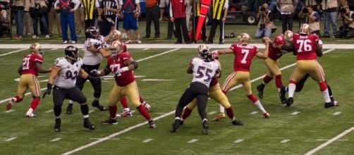 Colin Kaepernick was on pass away from being a Super Bowl champ. [Image via Wiki Commons]