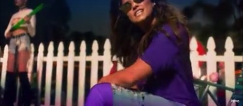 Image courtsey-DemiLovatoVEVO-Youtube sceenshot