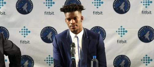 Jimmy Butler of the Minnesota Timberwolves (Image credit: Ximo Pierto/YouTube)