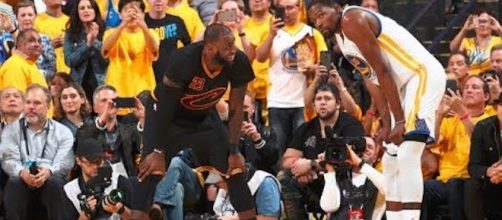 The NBA regular season is a few months away and Vegas oddsmakers have given team win totals to bet on. [Image via NBA/YouTube]