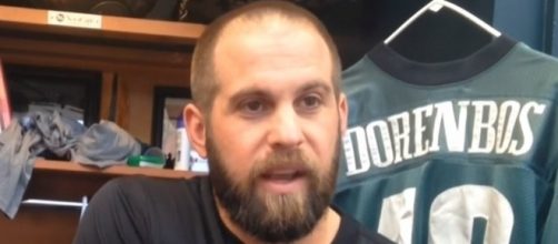 The Philadelphia Eagles trade long snapper Jon Dorenbos to the New Orleans Saints -- PennLive.com via YouTube