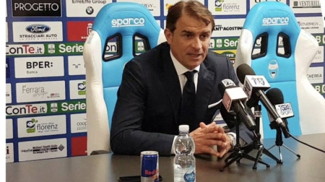 Mister Leonardo Semplici, allenatore della Spal e ormai equiparato a grandi come Sarri e Allegri