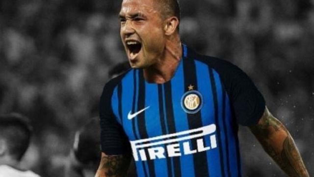 Nainggolan con maglia inter. Fonte SuperNews