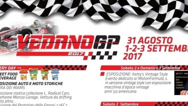 Torna pi&ugrave; viva ed energica che mai la manifestazione VedanoGP