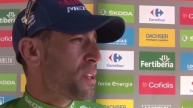 Vincenzo Nibali, dopo una settimana di Vuelta Espana &egrave; al quarto posto