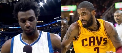 Andrew Wiggins and Kyrie Irving - the Fumble, Minnesota Daily - Youtube screengrab