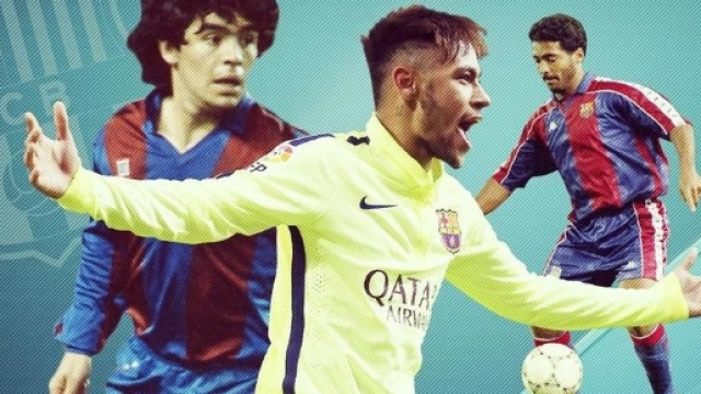 Neymar messo a confronto con i campioni del passato - fcbarcelona.com